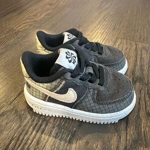 Toddler Nike Force 1 Crater "Grid" Sneakers